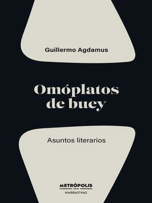cover image of Omóplatos de buey